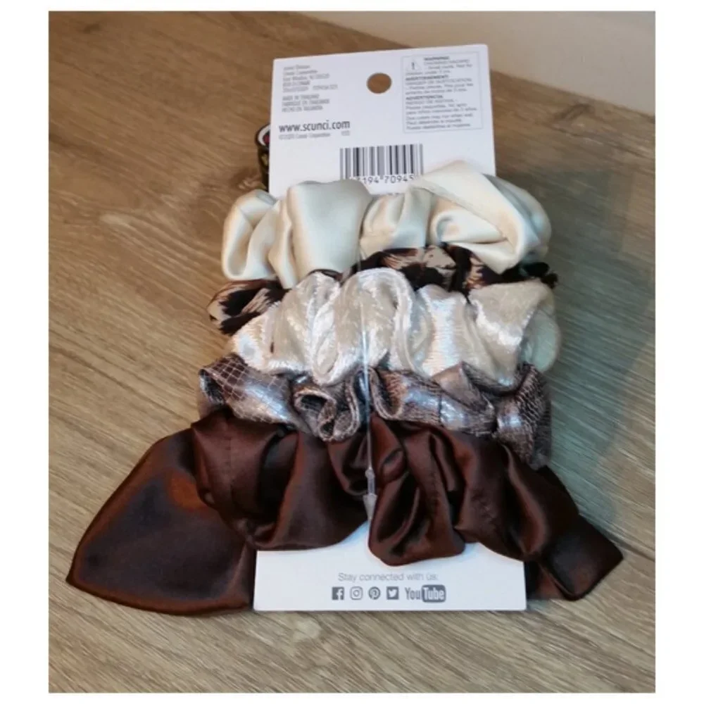 NWT Scunci Wild Primrose Hair Scrunchies + More